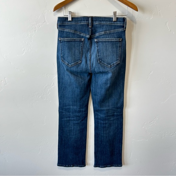 AYR Jeans The Pop 28 Blue Medium Wash High Rise Straight Stretch Denim USA Made - Picture 5 of 8